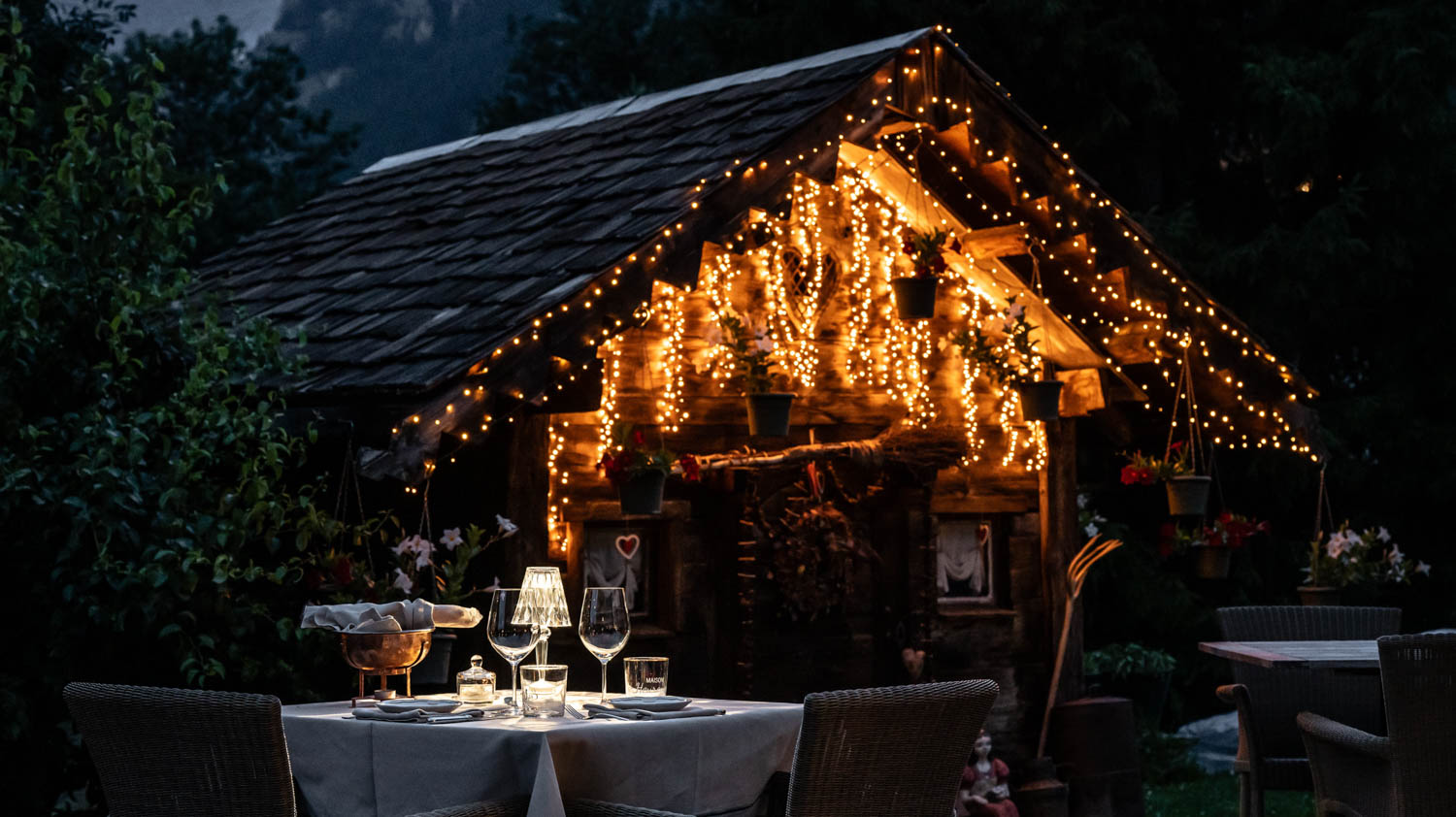 Auberge de la Maison - Il ristorante